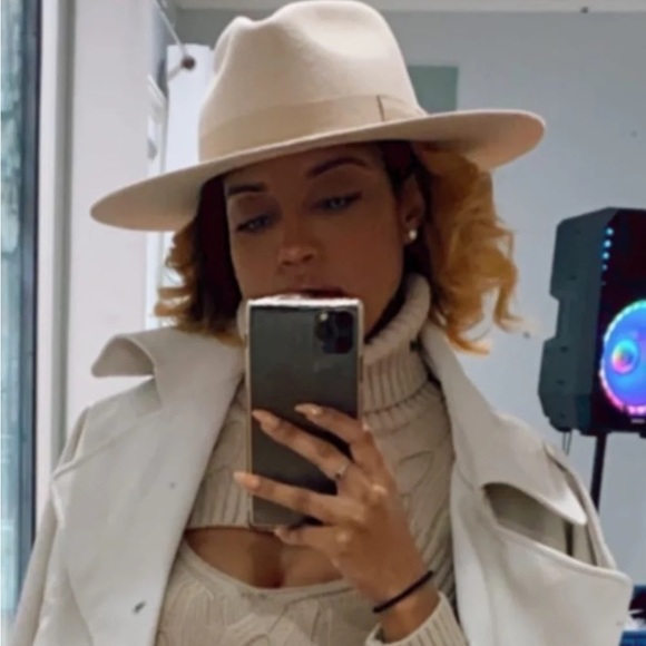 Wyeth Wool Tan Fedora Oatmeal Hat - Picture 8 of 8